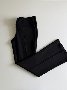 Y2K Copper Key Lowrise Black Trousers - Size 7